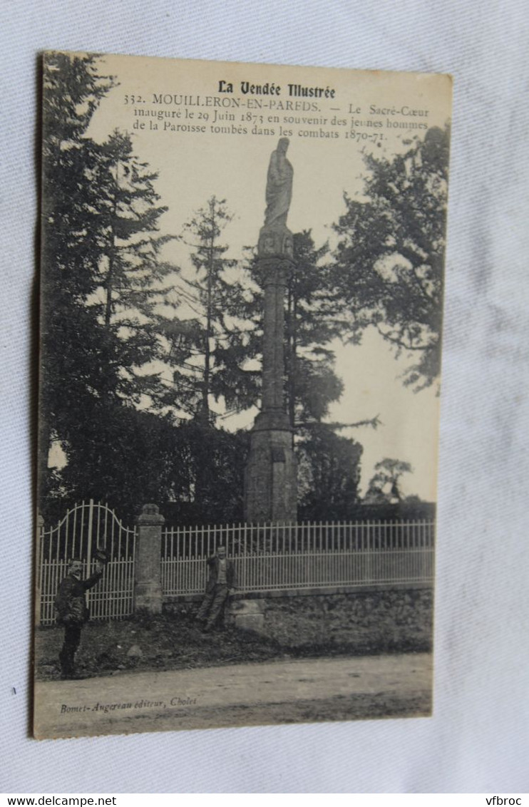 Cpa 1911, Mouilleron En Pareds, La Sacré Coeur, Vendée 85 - Mouilleron En Pareds