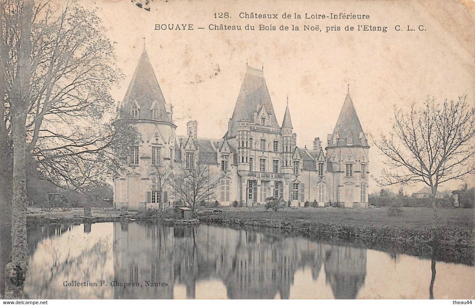 ¤¤  -  BOUAYES   -   Chateau Du Bois De La Noë, Pris De L'Etang     -  ¤¤ - Bouaye
