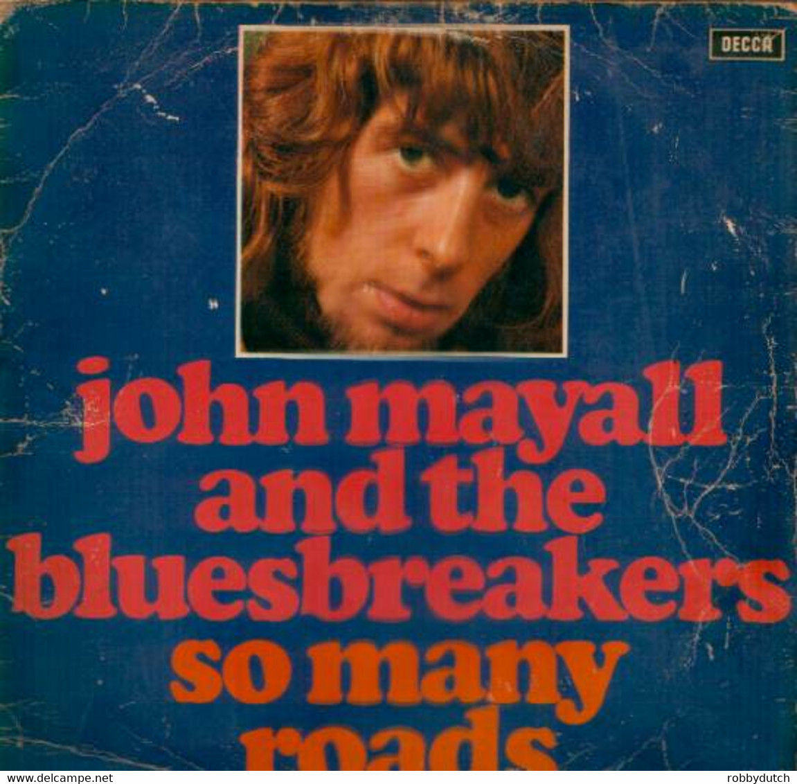 * LP *  JOHN MAYALL AND THE BLUESBREAKERS - SO MANY ROADS (Stereo) (Holland 1967) - Blues