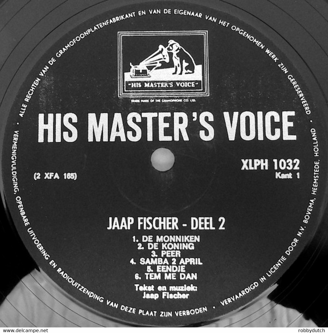 * LP *  JAAP FISCHER - JAAP FISCHER Deel 2  (Holland 1963) - Autres - Musique Néerlandaise