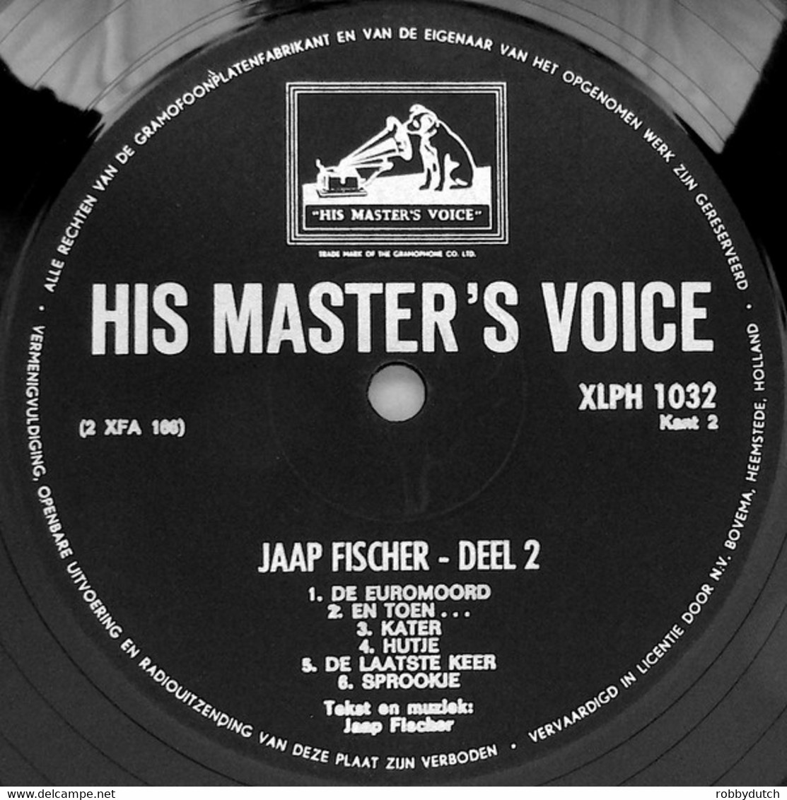 * LP *  JAAP FISCHER - JAAP FISCHER Deel 2  (Holland 1963) - Autres - Musique Néerlandaise