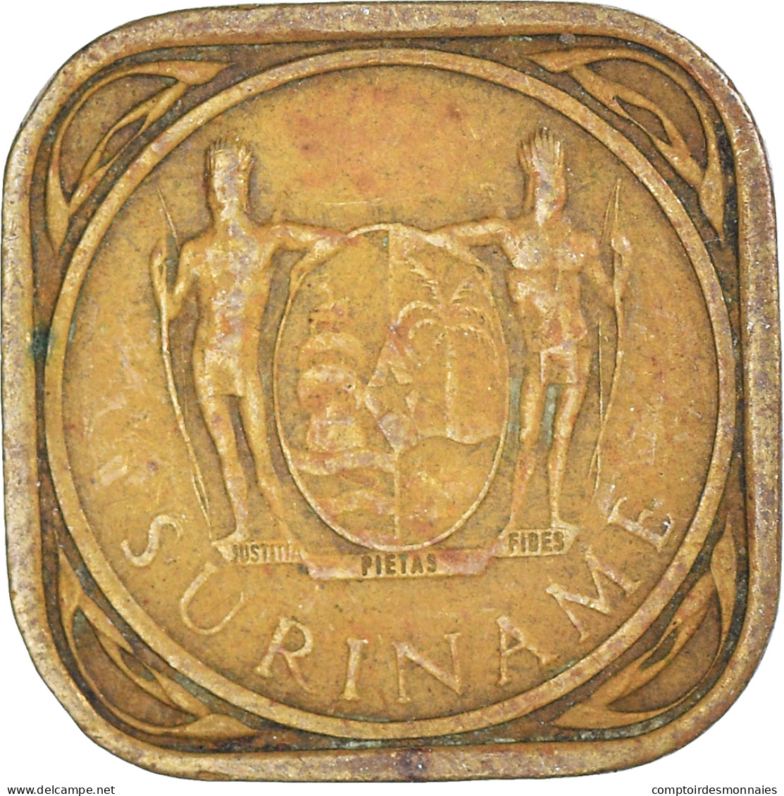 Monnaie, Suriname, 5 Cents, 1972 - Suriname 1975 - ...