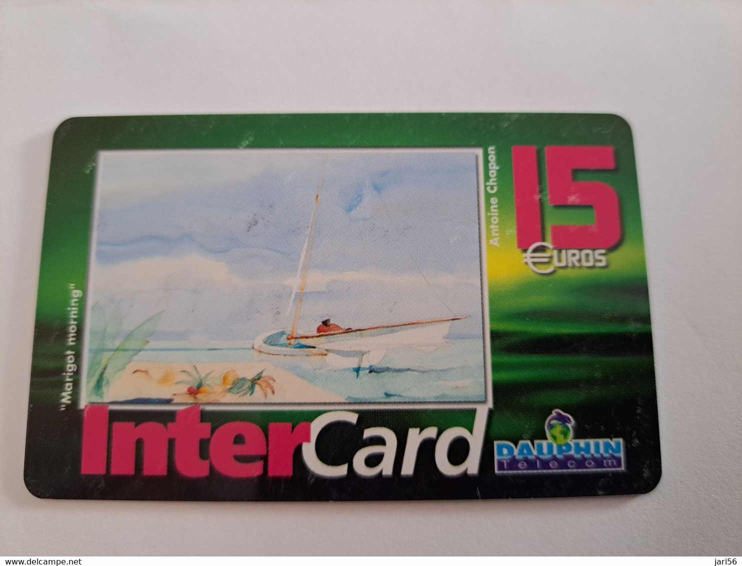 ST MARTIN / INTERCARD  15 EURO  MARIGOT MORNING     NO 042   Fine Used Card    ** 10896 ** - Antillen (Frans)
