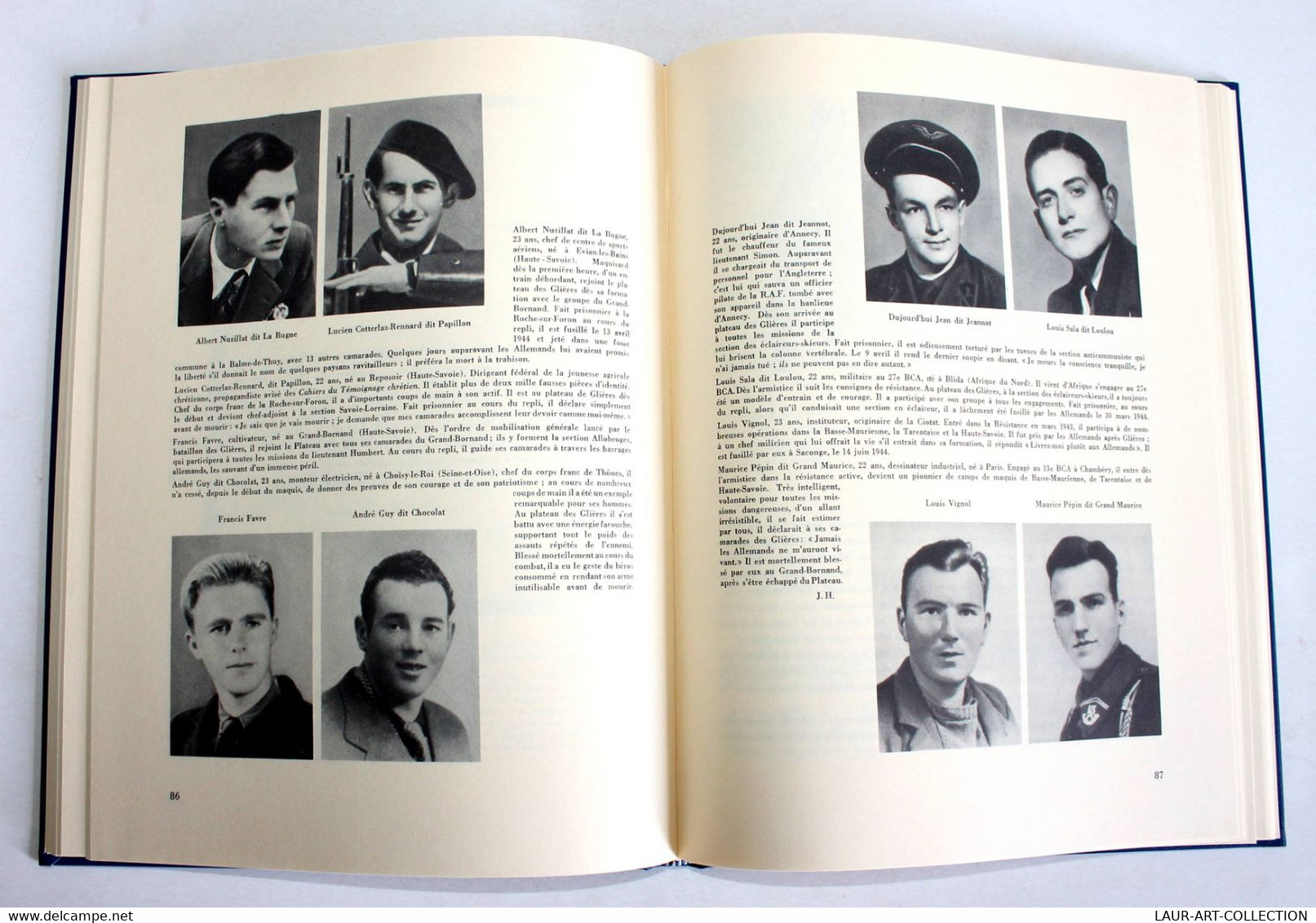 GLIERES, HAUTE-SAVOIE 1e BATAILLE DE LA RÉSISTANCE JANVIER-MARS 1944, 2nd GUERRE - ANCIEN LIVRE MILITAIRE   (2707.170) - Français