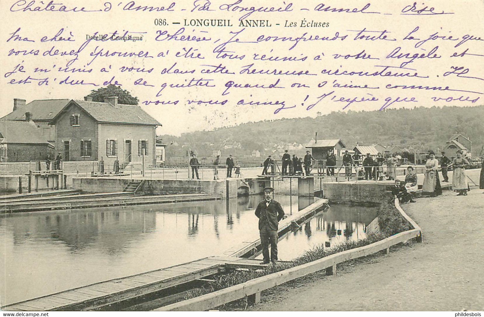 OISE  LONGUEIL ANNEL  Les écluses - Longueil Annel