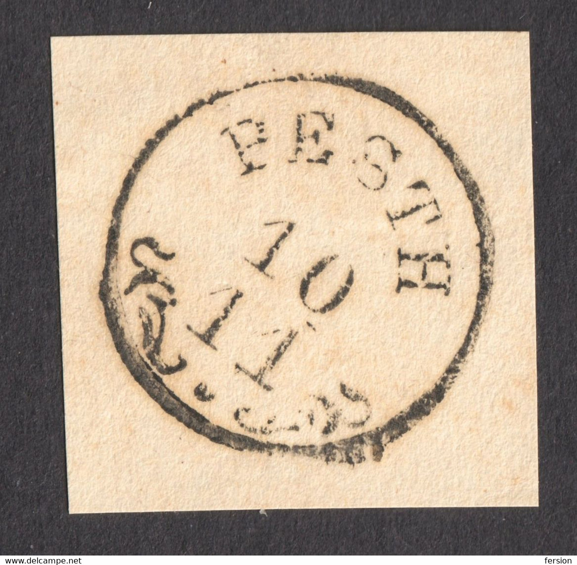 PEST PESTH Postmark HUNGARY - Poststempel (Marcophilie)