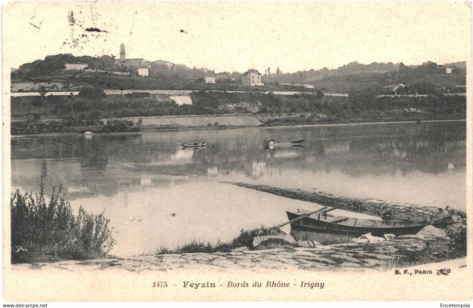 CPA-Carte Postale France Feyzin Bords Du Rhone Irigny  VM55540 - Feyzin