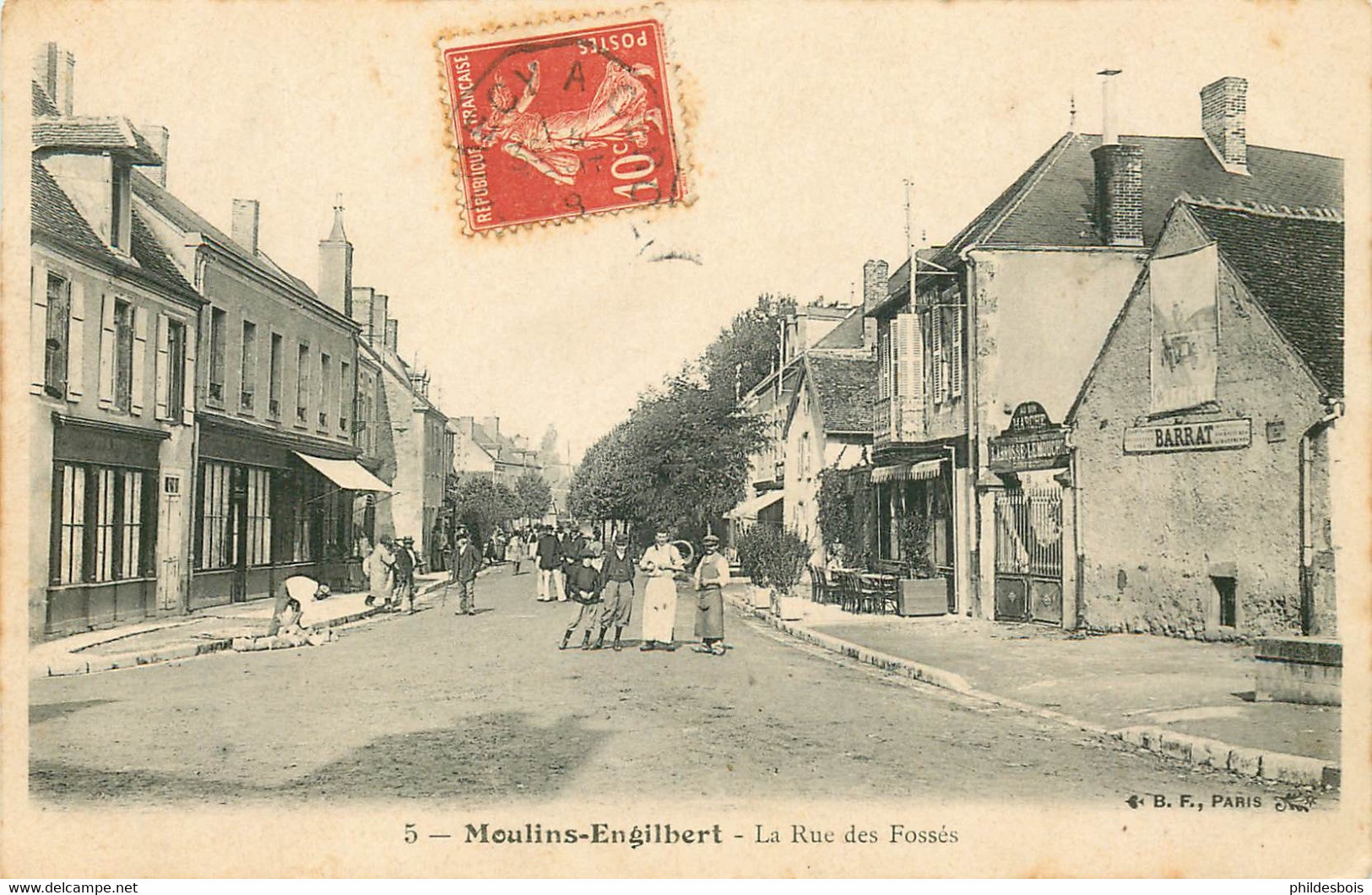 NIEVRE  MOULIN ENGILBERT  Rue Des Fossés - Moulin Engilbert