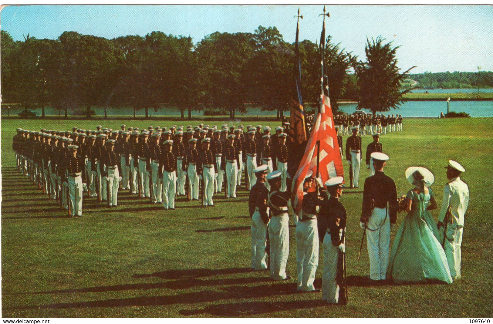 "THE UNITED STATES NAVAL ACADEMY COLOR GIRL" - Annapolis