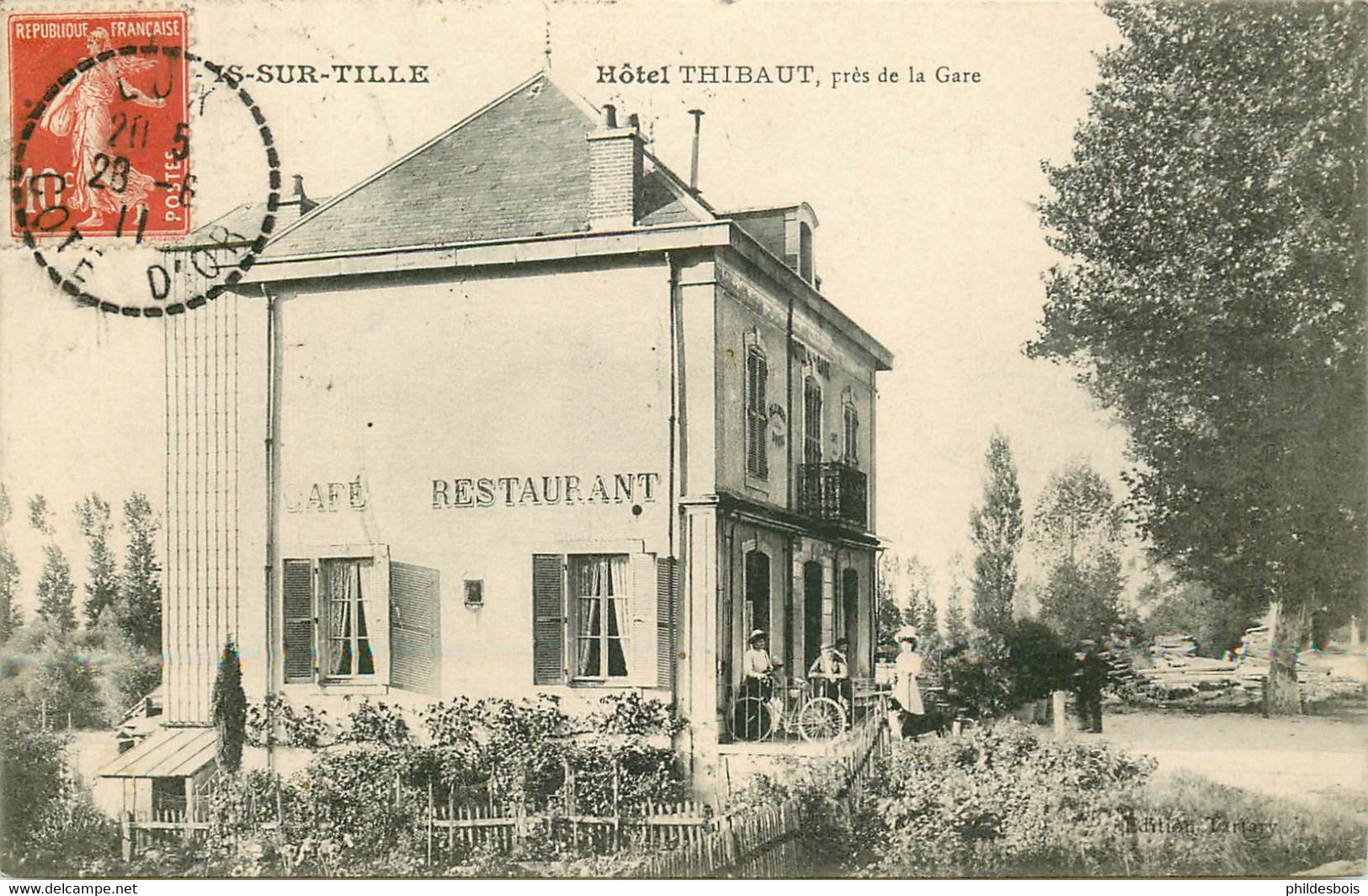 COTE D'OR  IS SUR TILLE  Hotel THIBAUT - Is Sur Tille