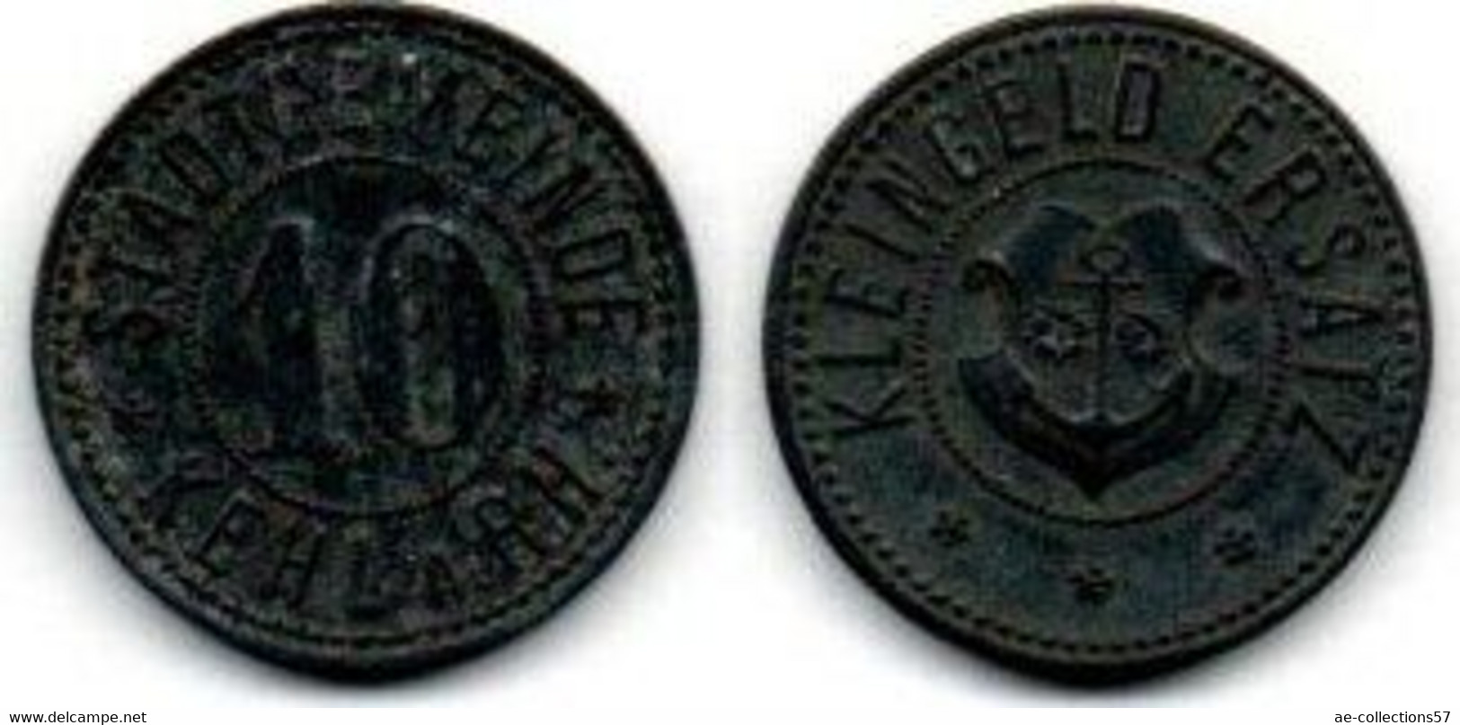 Kehl A. RH 10 Pfennig TTB - Monedas Pequeñas & Otras Subdivisiones