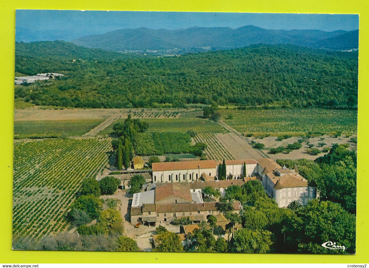 83 LA CRAU Domaine De La Castille Vue Générale Aérienne VOIR DOS - La Crau