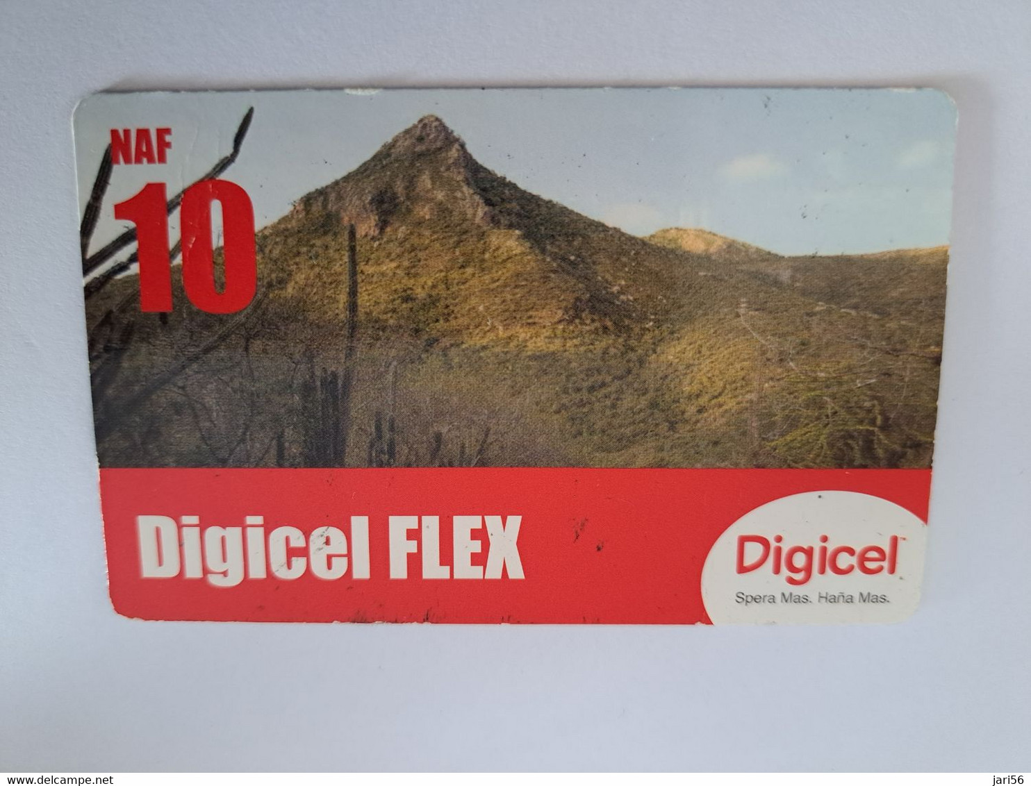 CURACAO NAF 10-  DIGICEL FLEX/ MOUNTAIN    **10981 ** - Antilles (Neérlandaises)