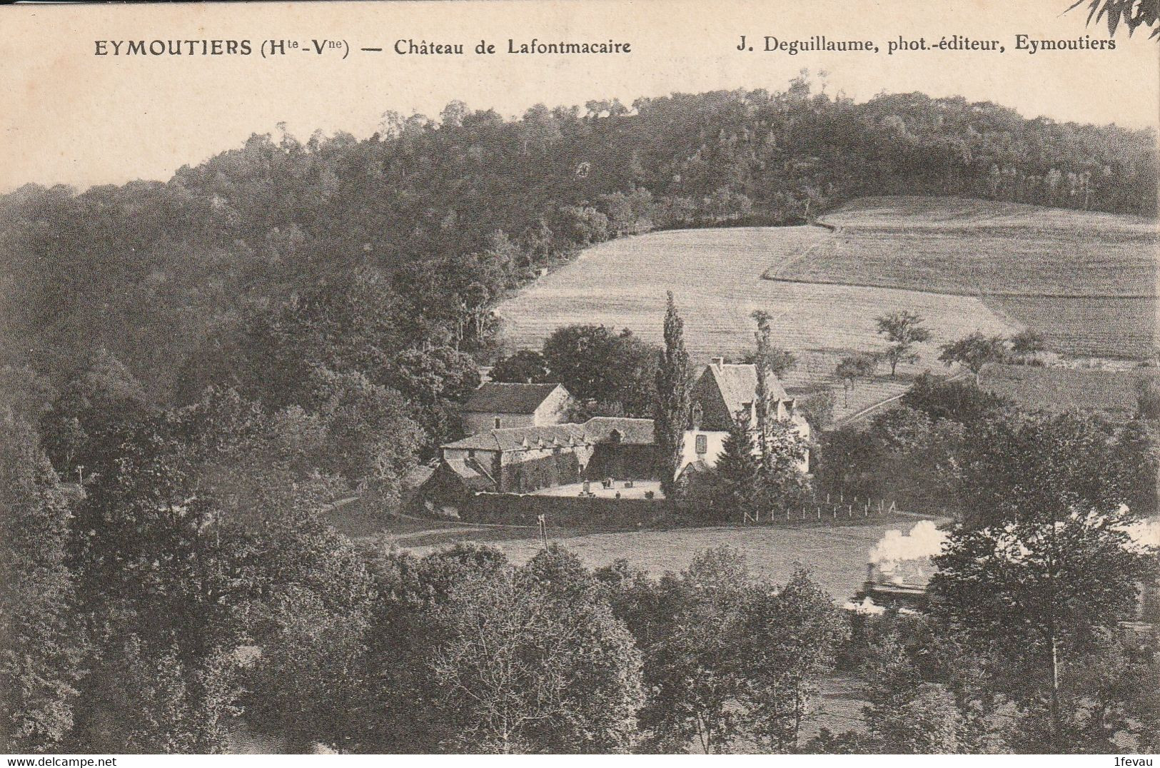 CPA  (87 Haute Vienne) Eymoutiers Château De Lafonmacaire - Eymoutiers