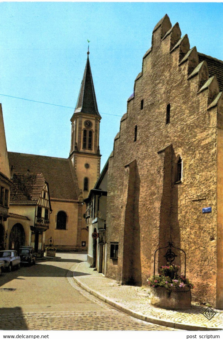 Benfeld Rue De L'église Et Ancien Zeughaus - Benfeld