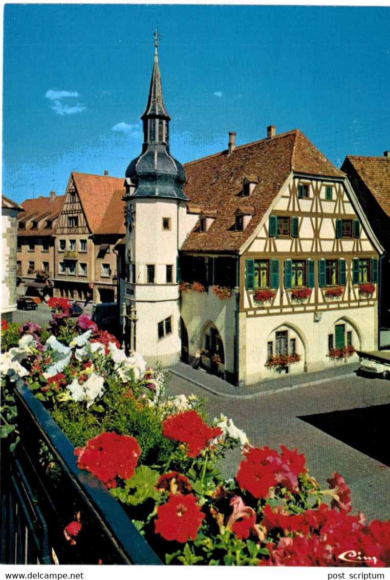 Benfeld Mairie Et Horloge - Benfeld