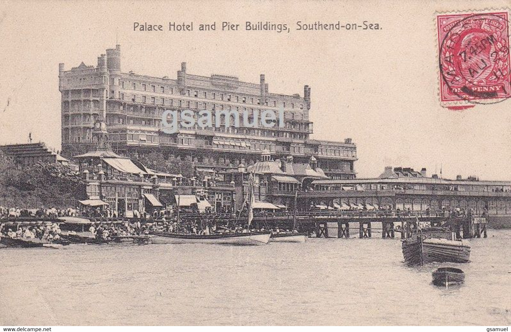 Angleterre – Comté Essex  Palace Hôtel And Pier Buildings Southend-on-Sea - Southend, Westcliff & Leigh