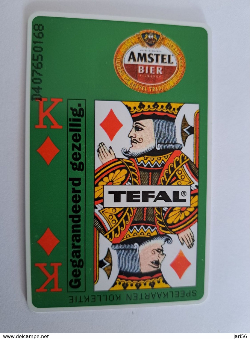 NETHERLANDS  CHIPCARD   CARD KING /AMSTEL// FL 5,00 ,- PRIVATE  NO CRD 227 MINT  CARD    ** 10989 ** - Sin Clasificación