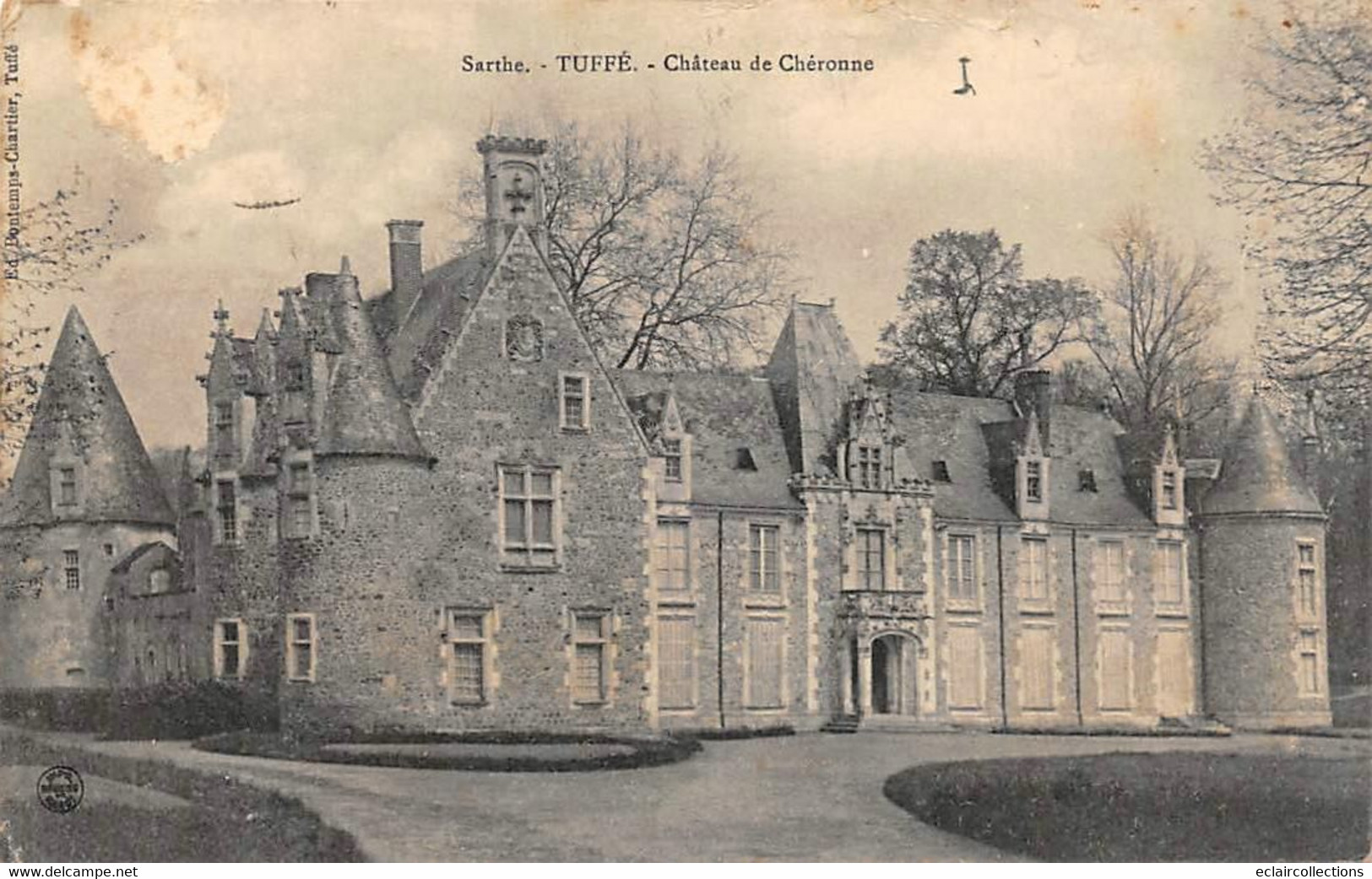 Tuffé          72       Château De  Chéronne               (voir Scan) - Tuffe