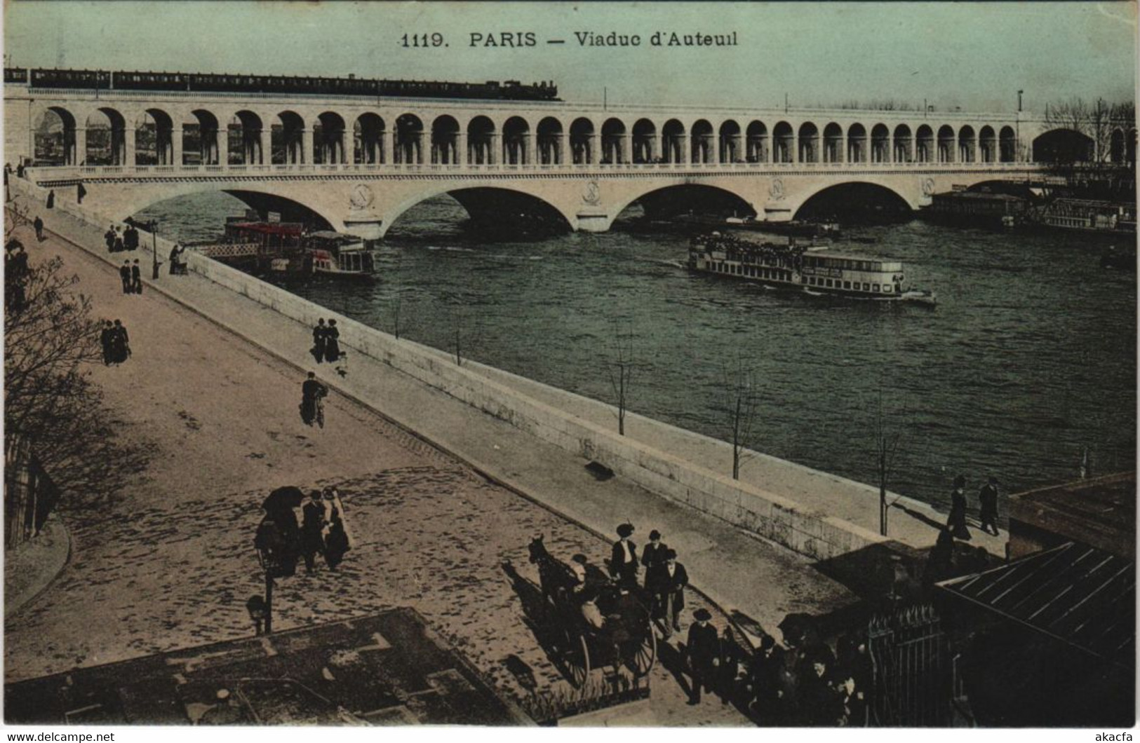 CPA PARIS 16e Viaduc D'Auteuil (998860) - Arrondissement: 16