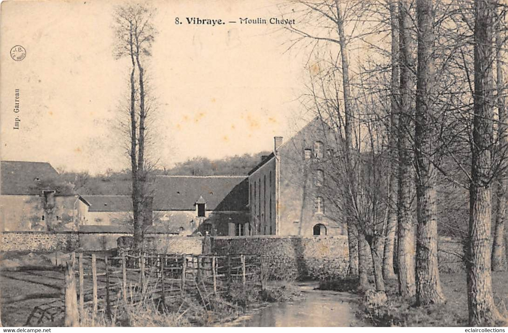 Vibraye            72        Moulin Chevet            (voir Scan) - Vibraye