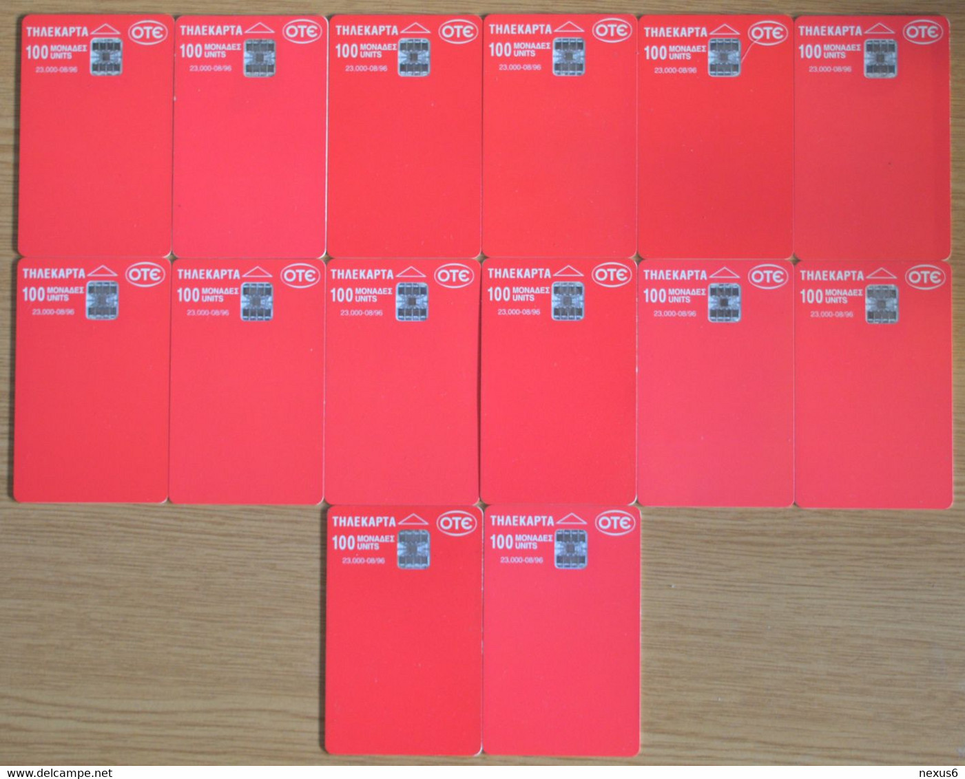 Greece - Marlboro Complete Set 14 Cards (2nd Issue), 08.1996, 23.000ex, All Used - Grèce