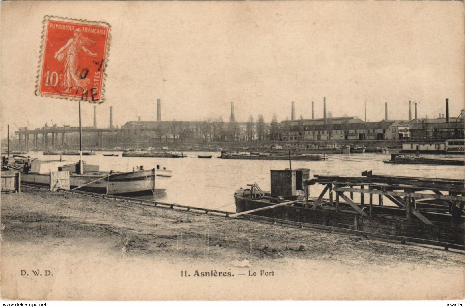 CPA ASNIERES Le Port (999830) - Arnières