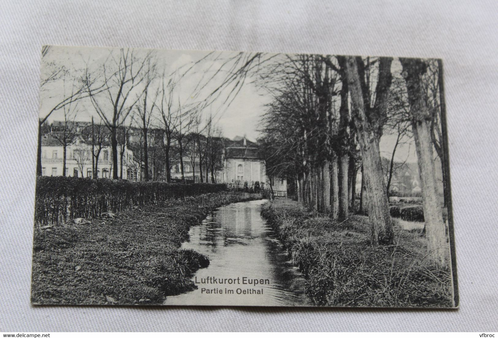 Cpa 1912, Luftkurort Eupen, Partie Im Oelthal, Belgique - Eupen