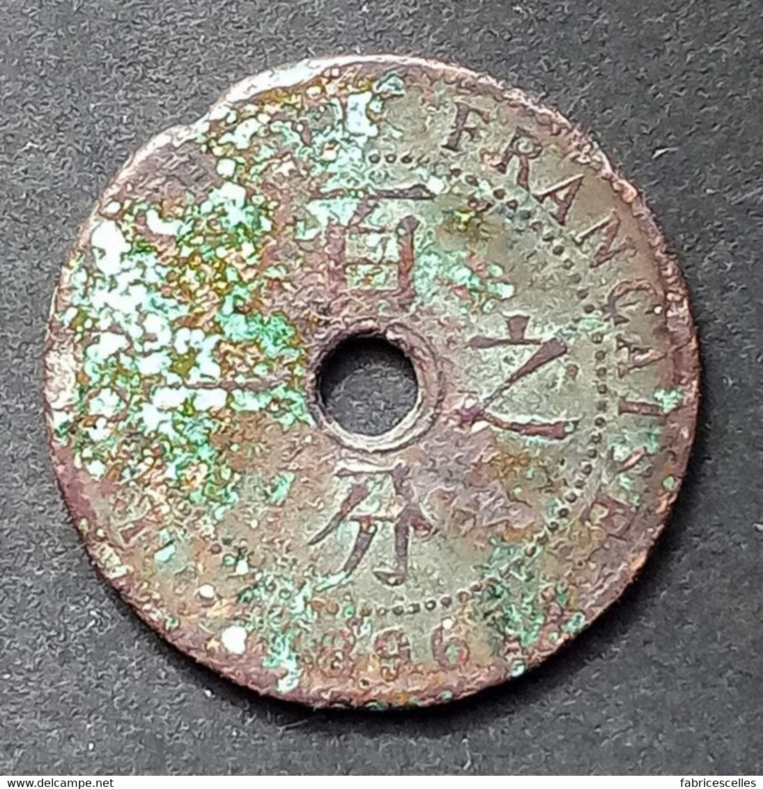 Indochine Française -  1 Cent 1896 - Französisch-Indochina