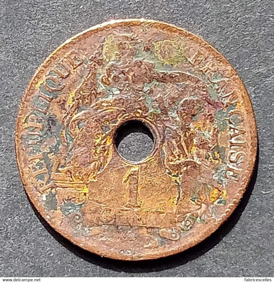 Indochine Française -  1 Cent 1901 - Indochine
