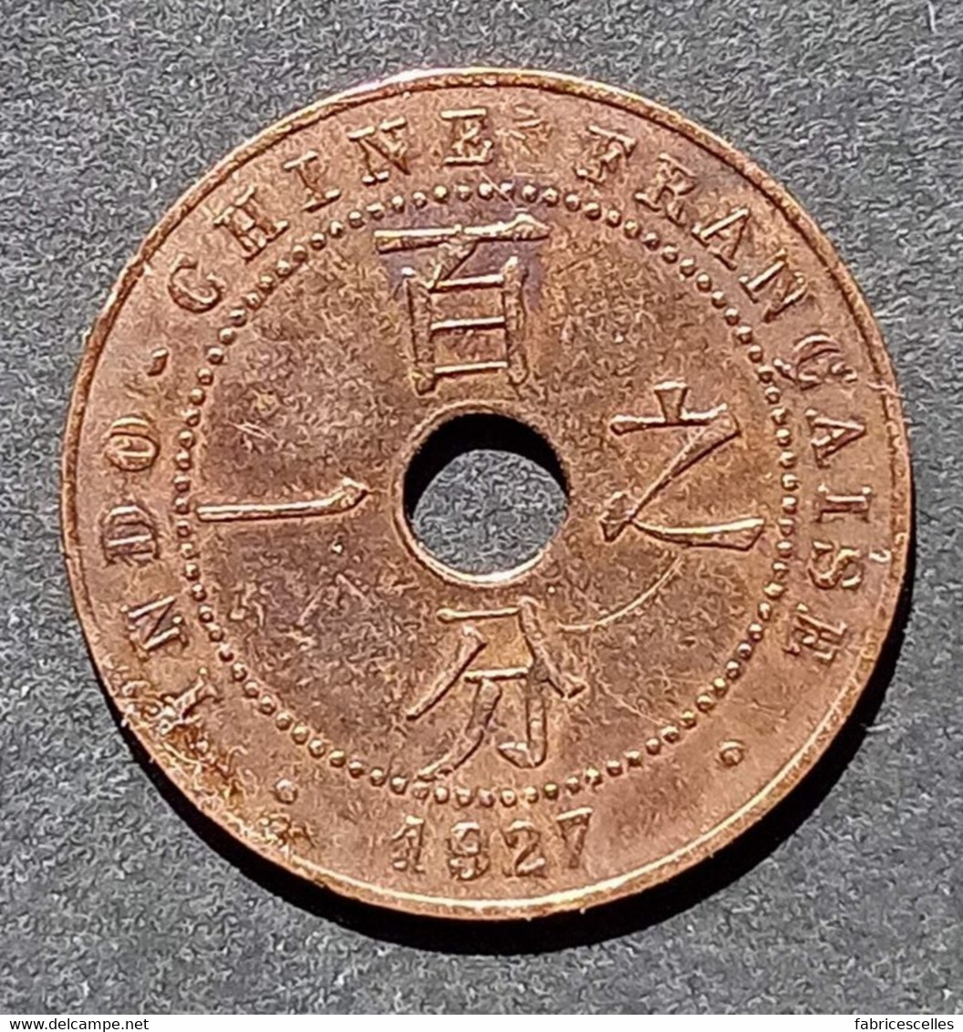 Indochine Française -  1 Cent 1927 - Französisch-Indochina