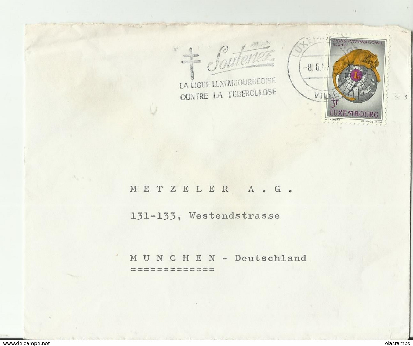 LUXEMBURG CV 1967 - Briefe U. Dokumente