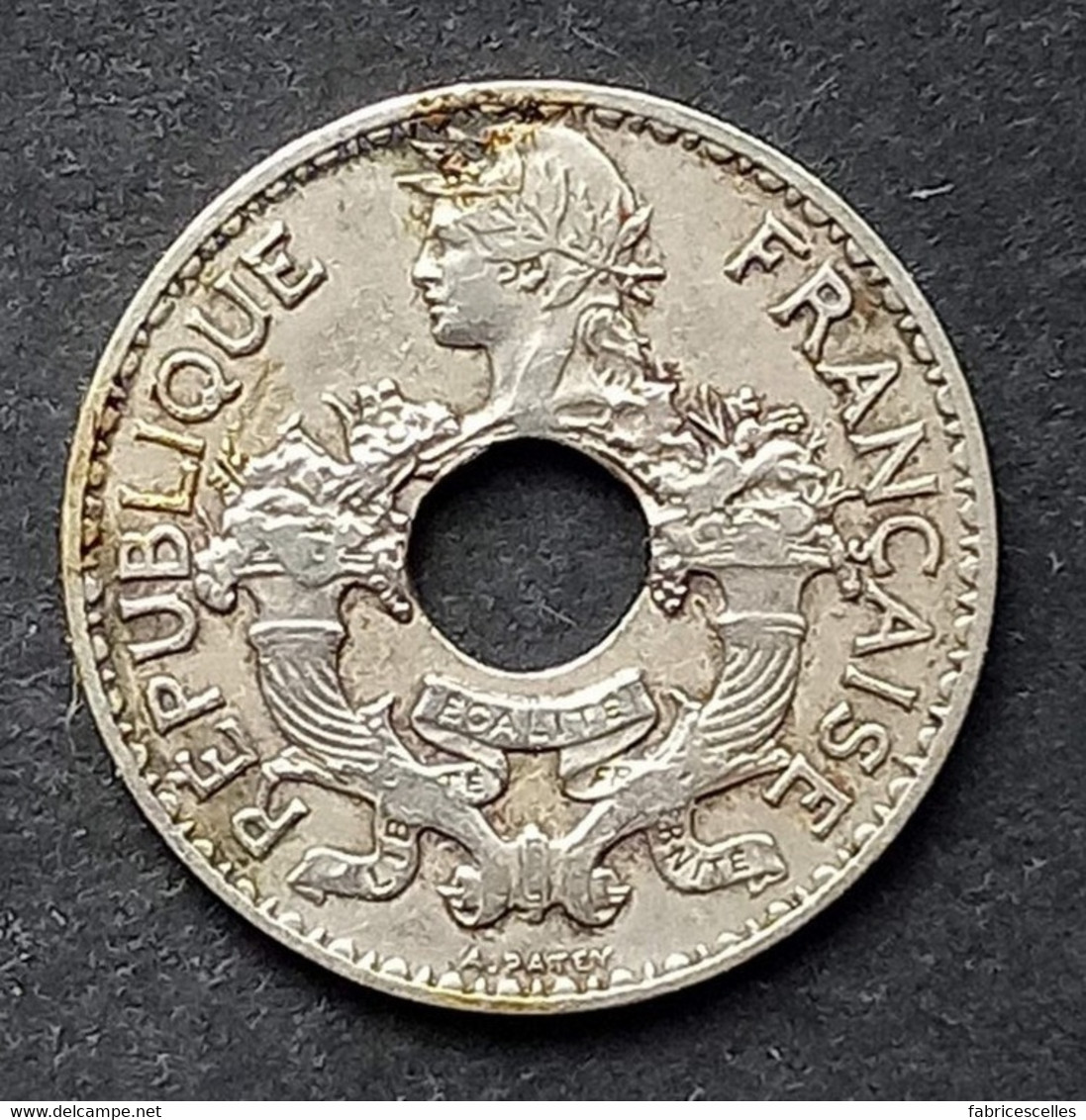 Indochine Française -  5 Cent. 1938 - Indochine