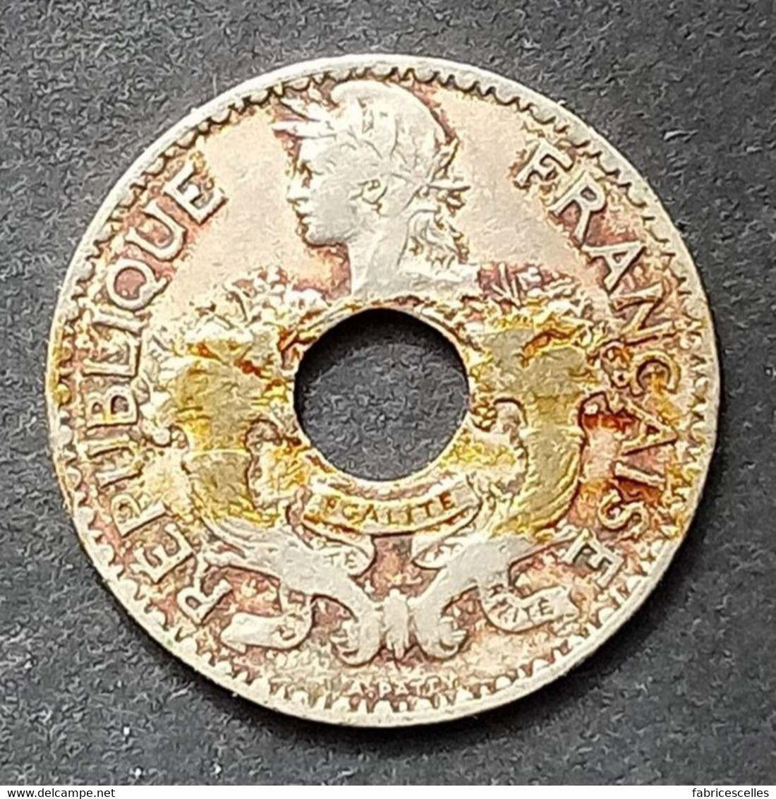 Indochine Française -  5 Cent. 1939 - Indochine