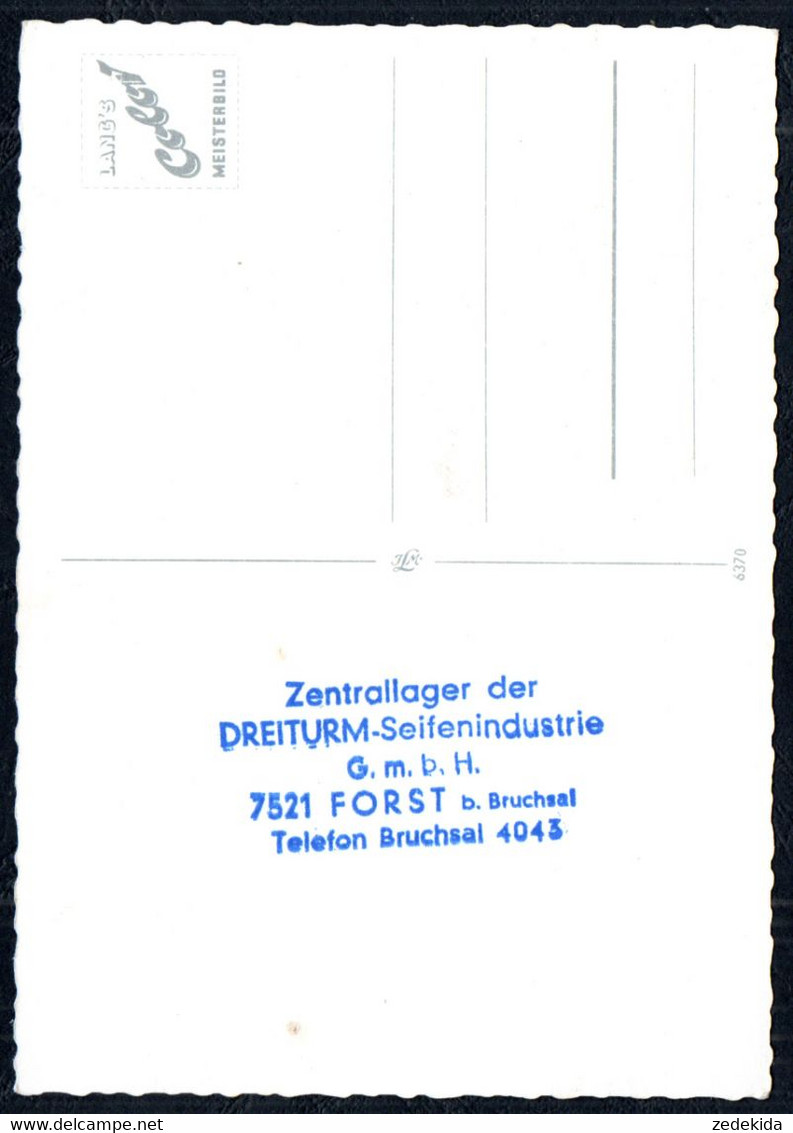 D3614 - Forst Bruchsal Zentrallager Dreiturm Seifenindustrie Stempel - Bruchsal