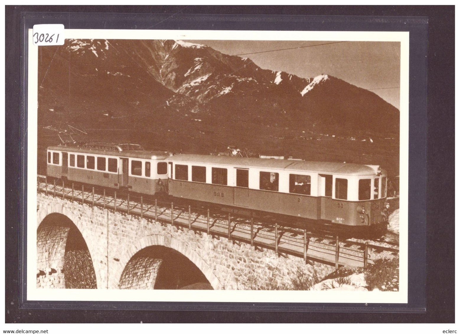 FORMAT 10x15cm - SCHÖLLENEN BAHN - REPRO ANNEES 70 - LEUTWILER VERLAG - TRAIN - BAHN - TB - Wiler Bei Utzenstorf