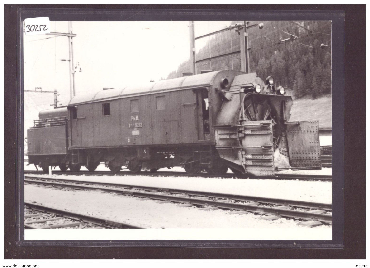 FORMAT 10x15cm - RhB - RHÄTISCHEN BAHN - REPRO ANNEES 70 - LEUTWILER VERLAG - TRAIN - BAHN - TB - Wiler Bei Utzenstorf