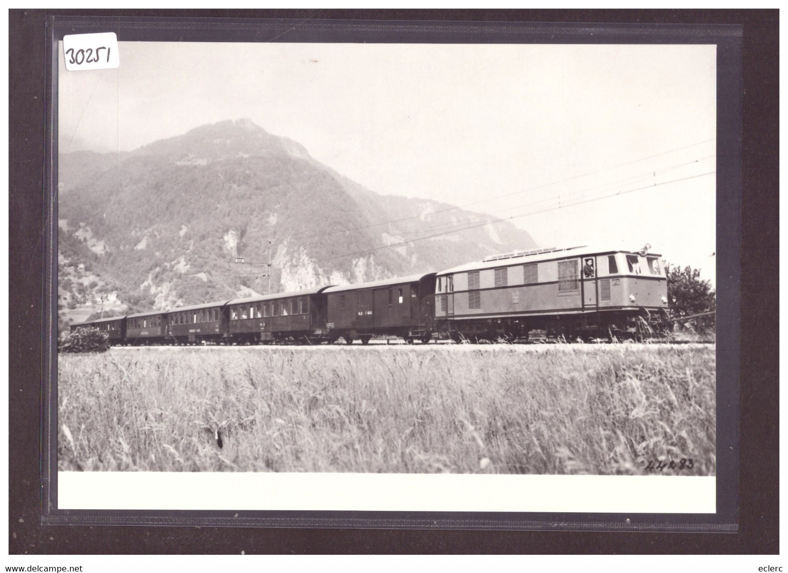 FORMAT 10x15cm - RhB - RHÄTISCHEN BAHN - REPRO ANNEES 70 - LEUTWILER VERLAG - TRAIN - BAHN - TB - Wiler Bei Utzenstorf