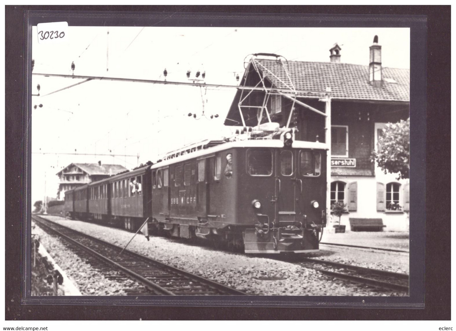 FORMAT 10x15cm - SBB CFF - KAISERSTUHL - REPRO ANNEES 70 - LEUTWILER VERLAG - TRAIN - BAHN - TB - Kaiserstuhl