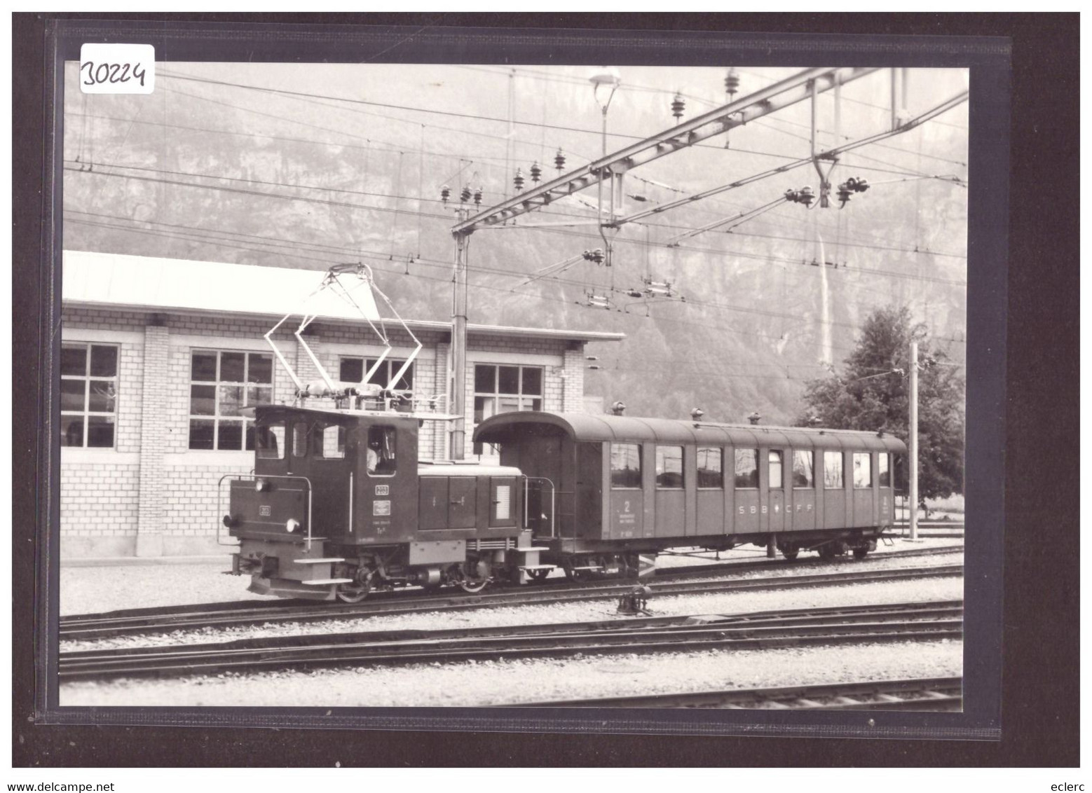 FORMAT 10x15cm - BRÜNIG BAHN - REPRO ANNEES 70 - LEUTWILER VERLAG - TRAIN - BAHN - TB - Wiler Bei Utzenstorf