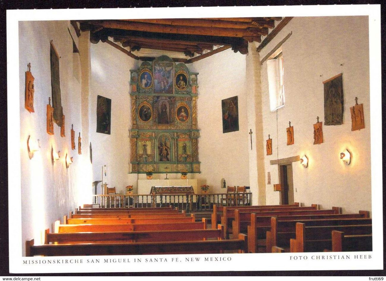 AK 077006 USA - New Mexico - Santa Fe - Missionskirche San Miguel - Santa Fe