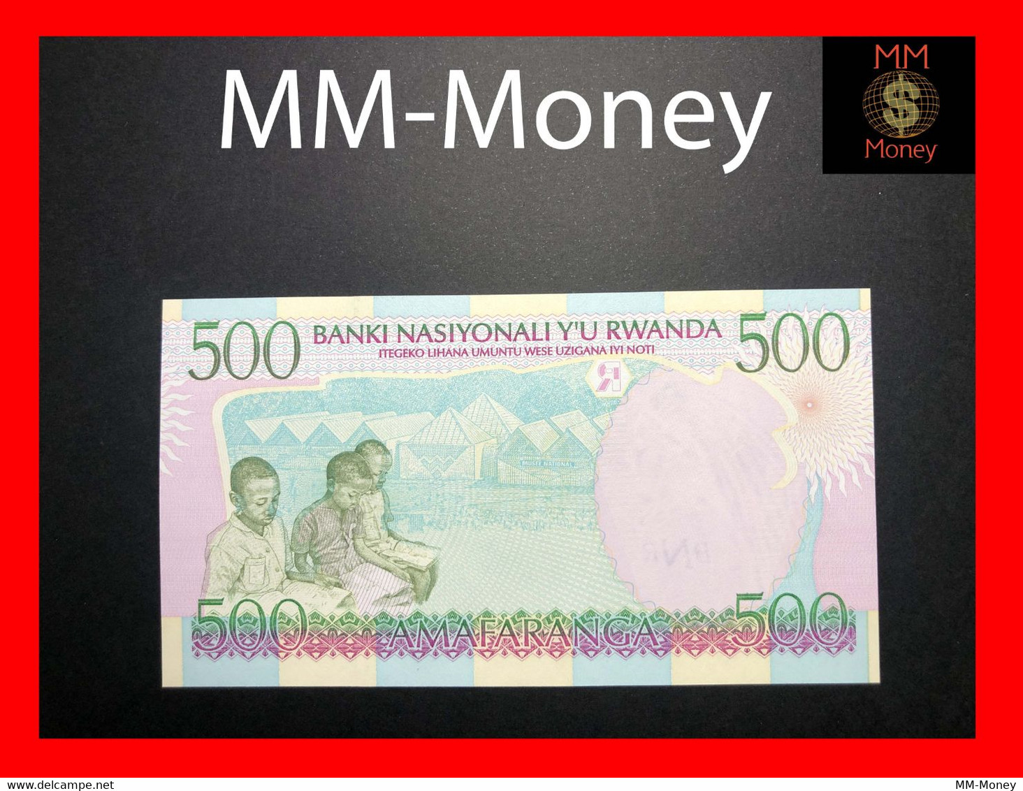 RWANDA 500 Francs 1.1.1998  P. 26  UNC - Ruanda