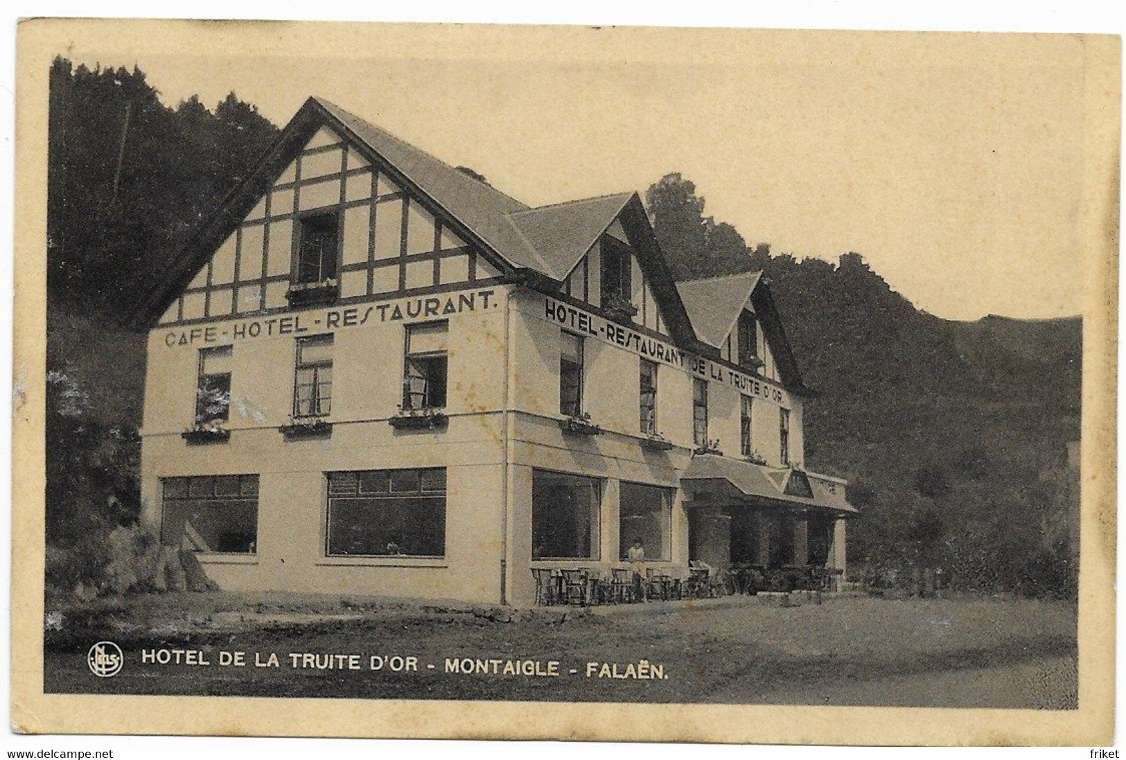 - 2528 - FALAEN (Montaigle , Anhée Et Environs )  Hotel De La Truite D'or - Onhaye
