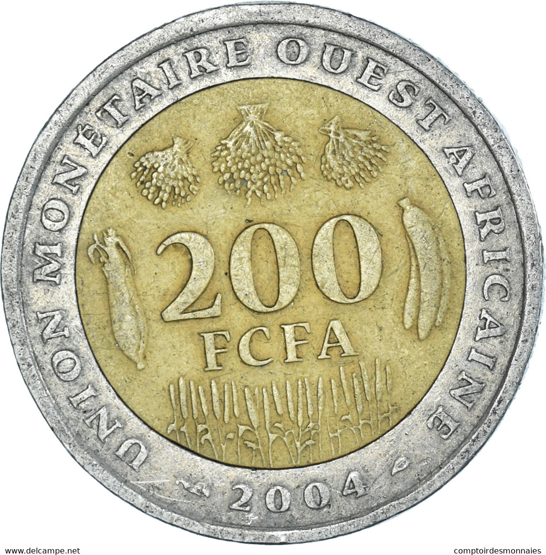 Monnaie, Communauté économique Des États De L'Afrique De L'Ouest, 200 Francs - Costa D'Avorio