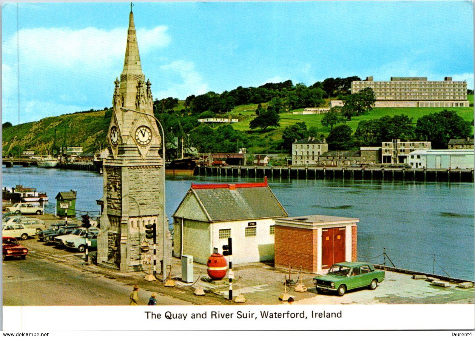 (1 K 11) Ireland - Waterford - Quay And River Suir (with Clock Tower - Horloge) - Waterford