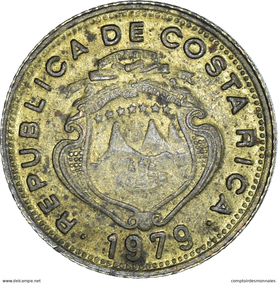 Monnaie, Costa Rica, 5 Centimos, 1979 - Costa Rica