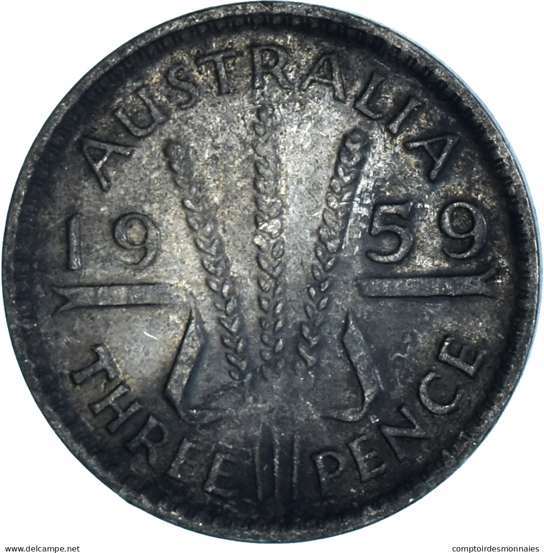 Monnaie, Australie, Threepence, 1959 - Threepence