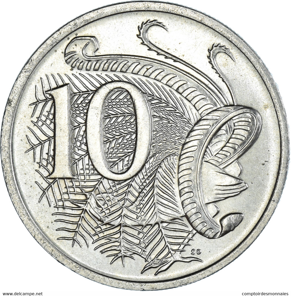 Monnaie, Australie, 10 Cents, 1983 - 10 Cents