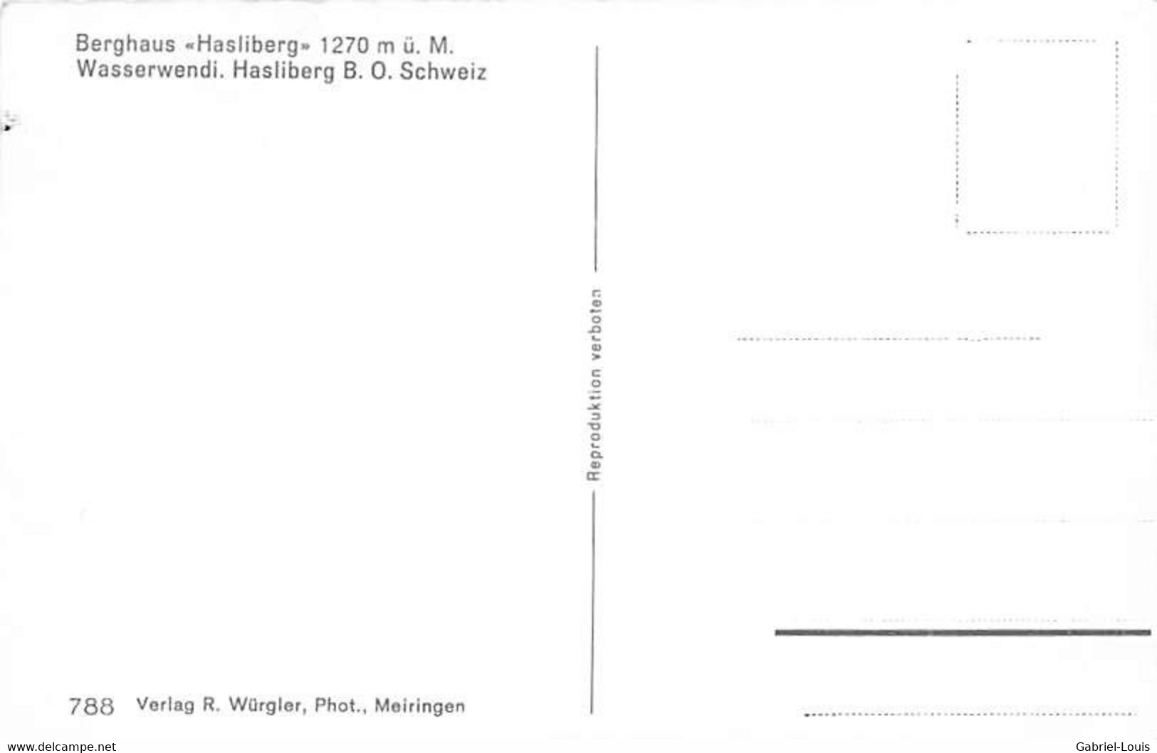 Berghaus Hasliberg Wasserwendi - Hasliberg