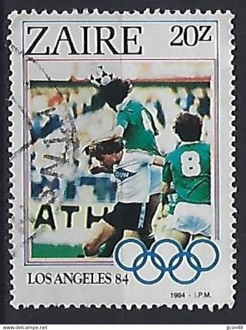 Congo-Zaire 1984  Olympische Sommerspiele  20z  (o) Mi.865 - Gebruikt